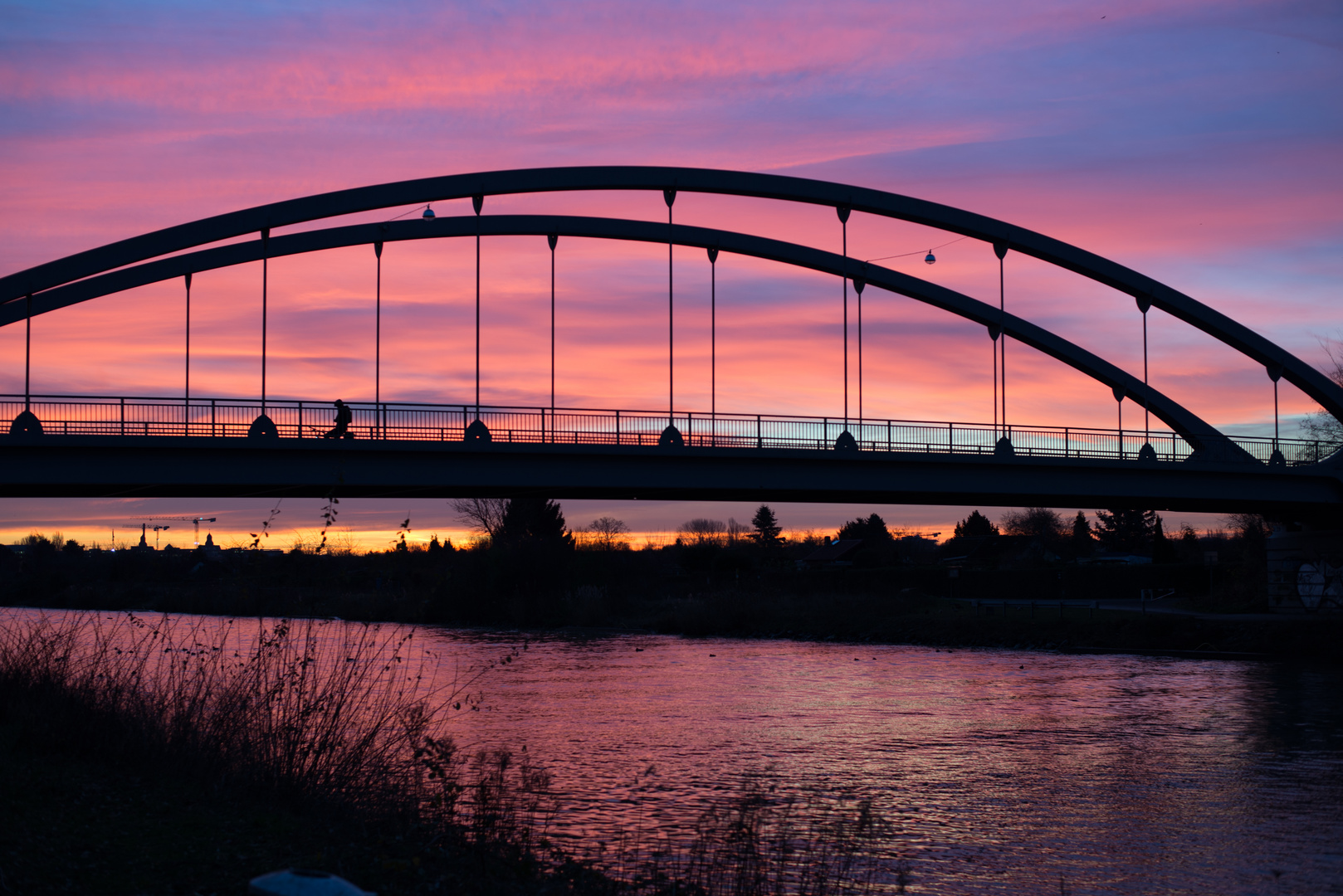 Morgenstimmung am Mittellandkanal