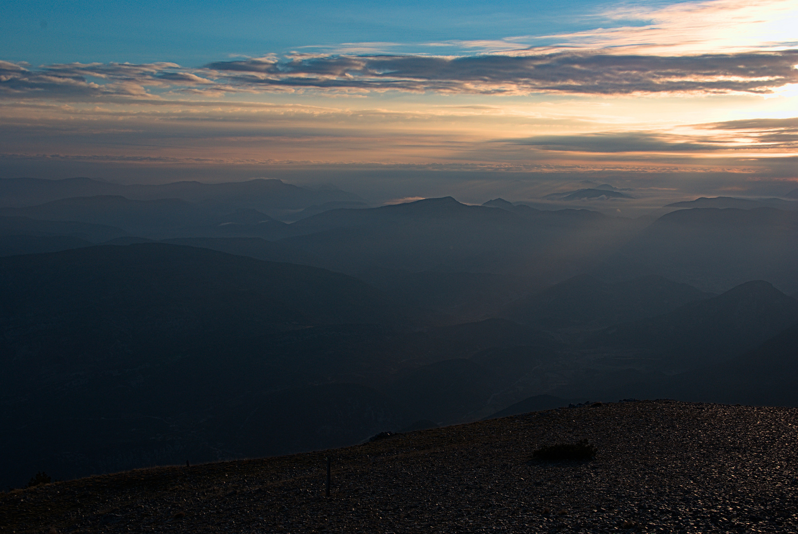 Morgenstimmung am Mont Ventoux