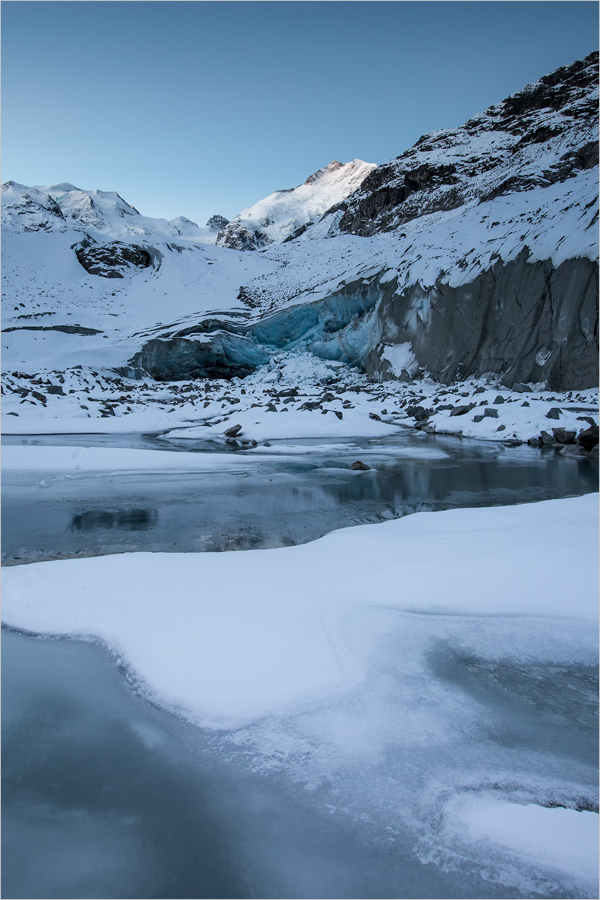 Morgenstimmung am Morteratschgletscher