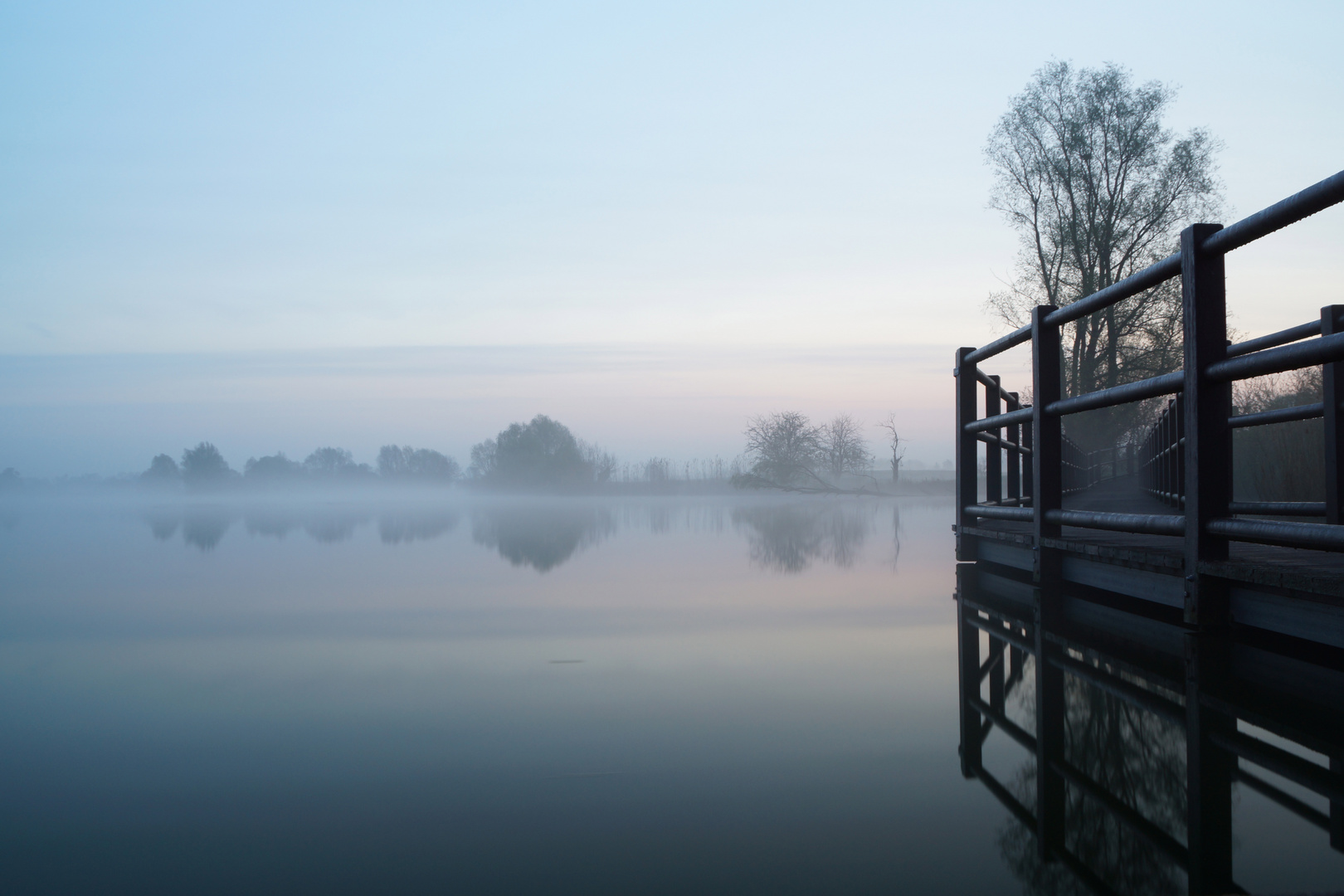 Morgenstimmung am Mühlensee