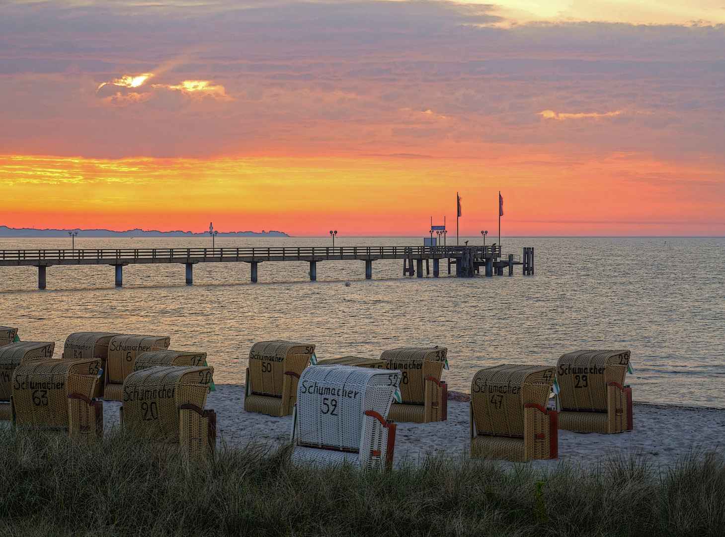 Morgenstimmung am Ostseestrand