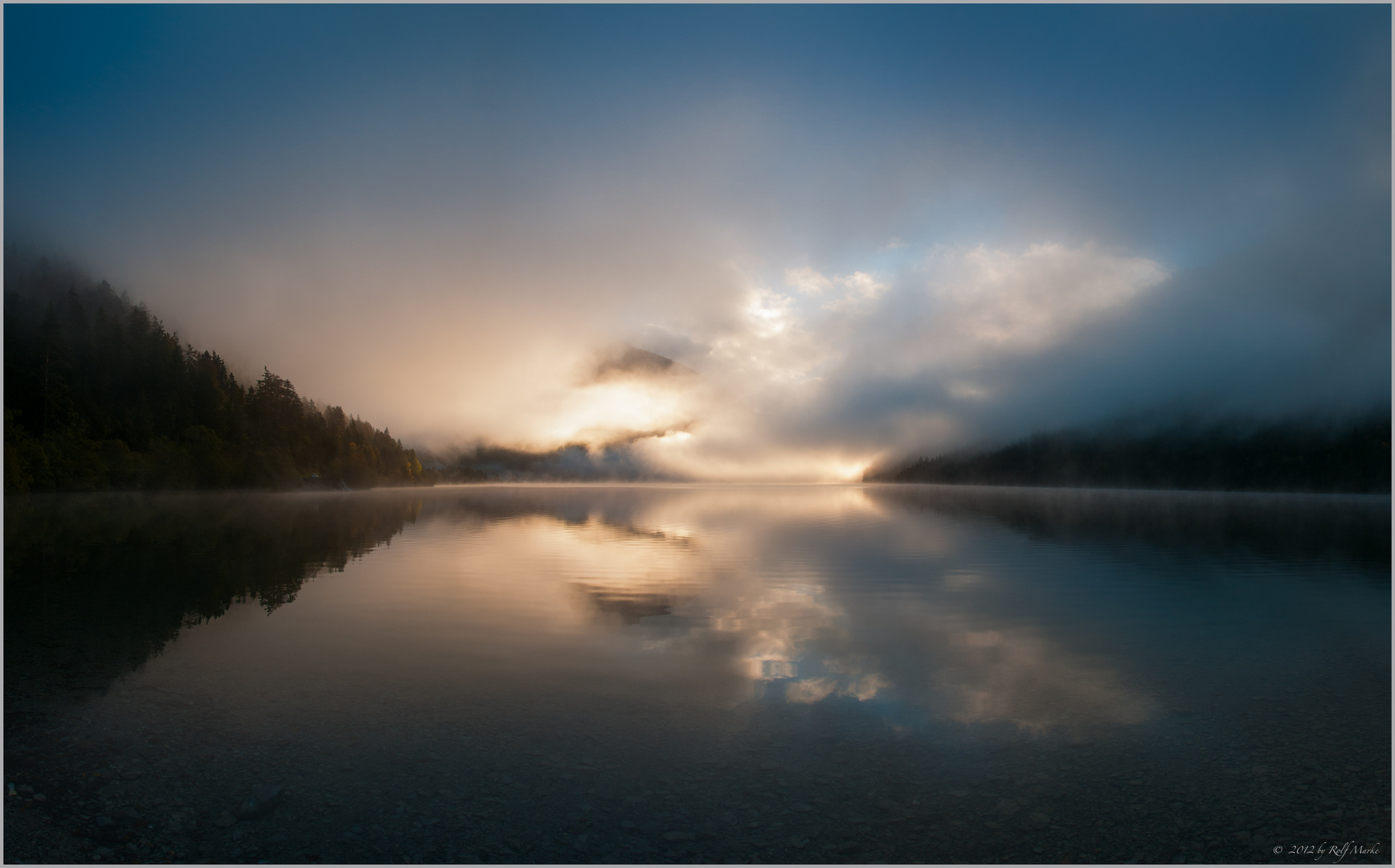 Morgenstimmung am Plansee