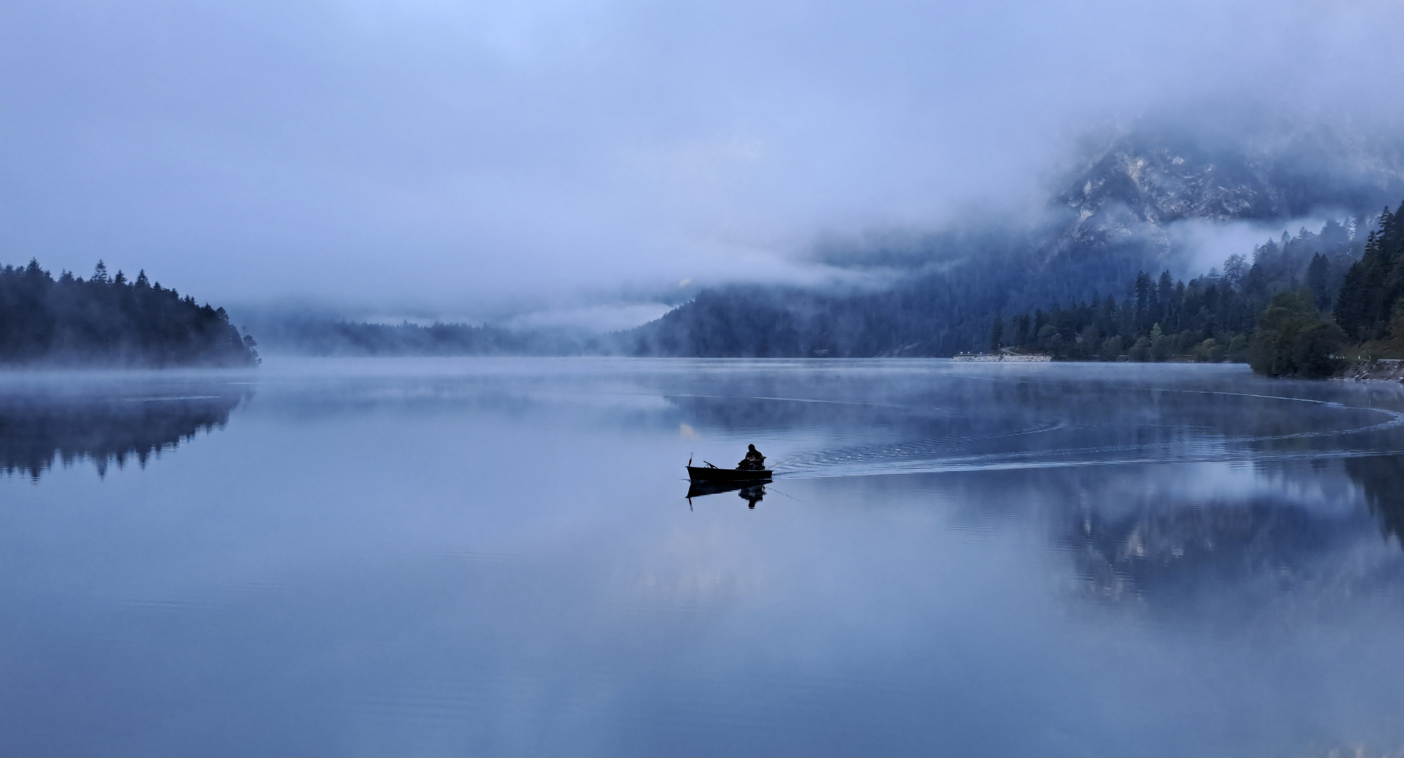 Morgenstimmung am Plansee