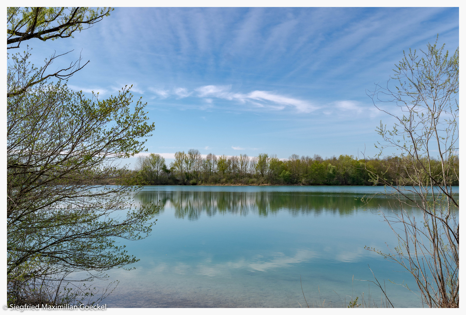 Morgenstimmung am  Regattasee