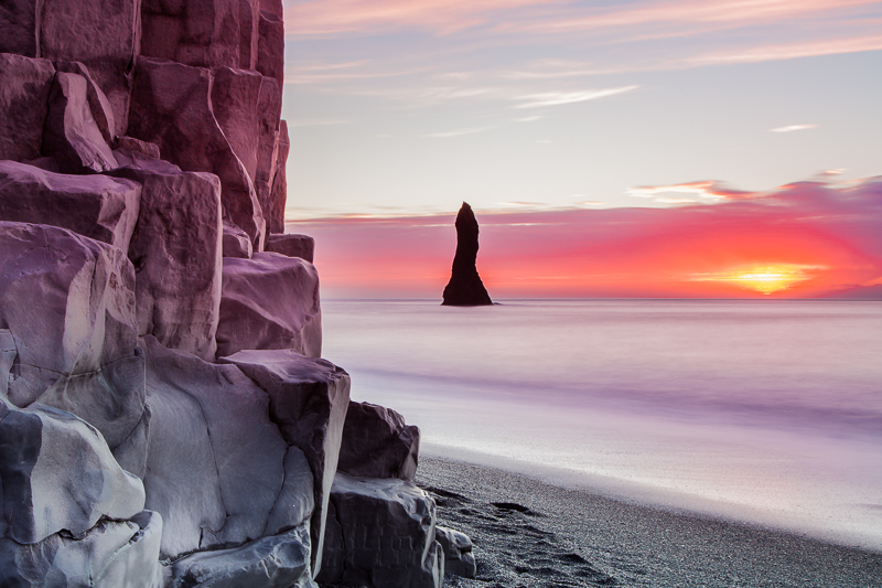 Morgenstimmung am "Reynisfjara"