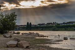 Morgenstimmung am Rhein