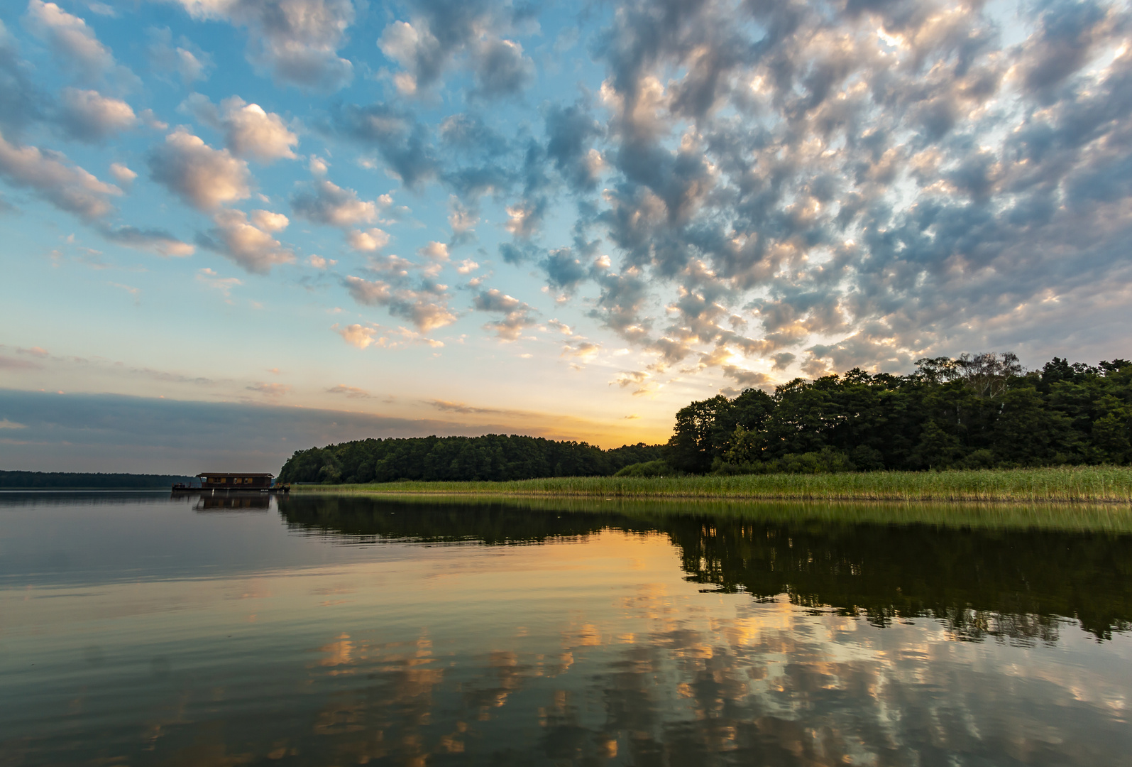 Morgenstimmung am Rheinsberger See