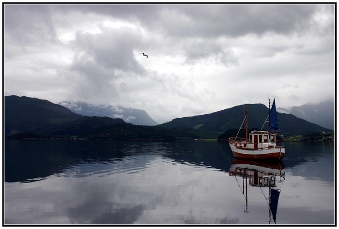 Morgenstimmung am Rödvenfjord / Møre og Romsdal