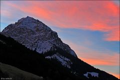 Morgenstimmung am Rubihorn.