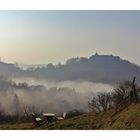 Morgenstimmung am Schloss Waldeck