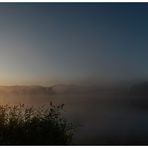 Morgenstimmung am Schmuttersee...