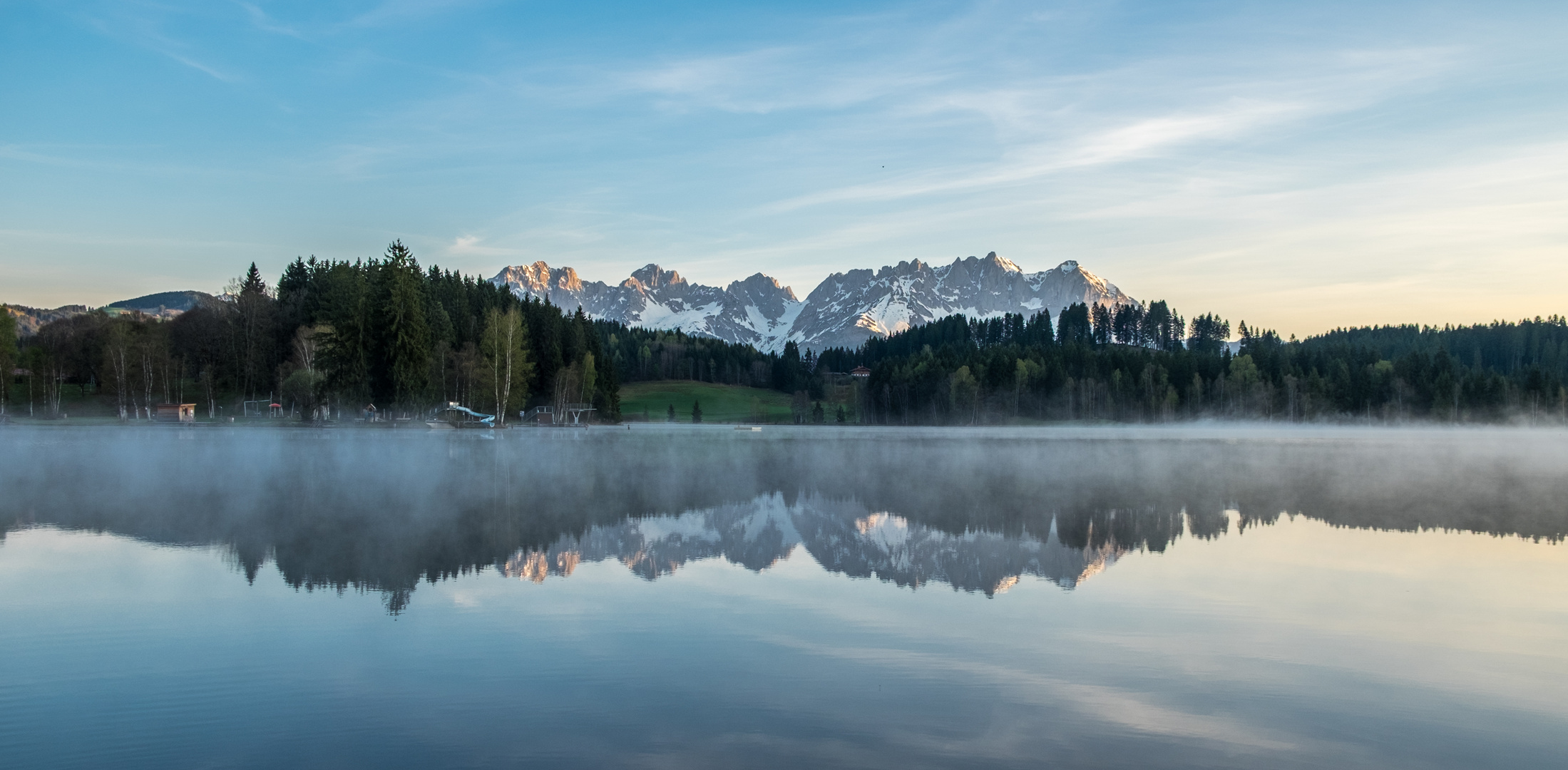 Morgenstimmung am Schwarzsee