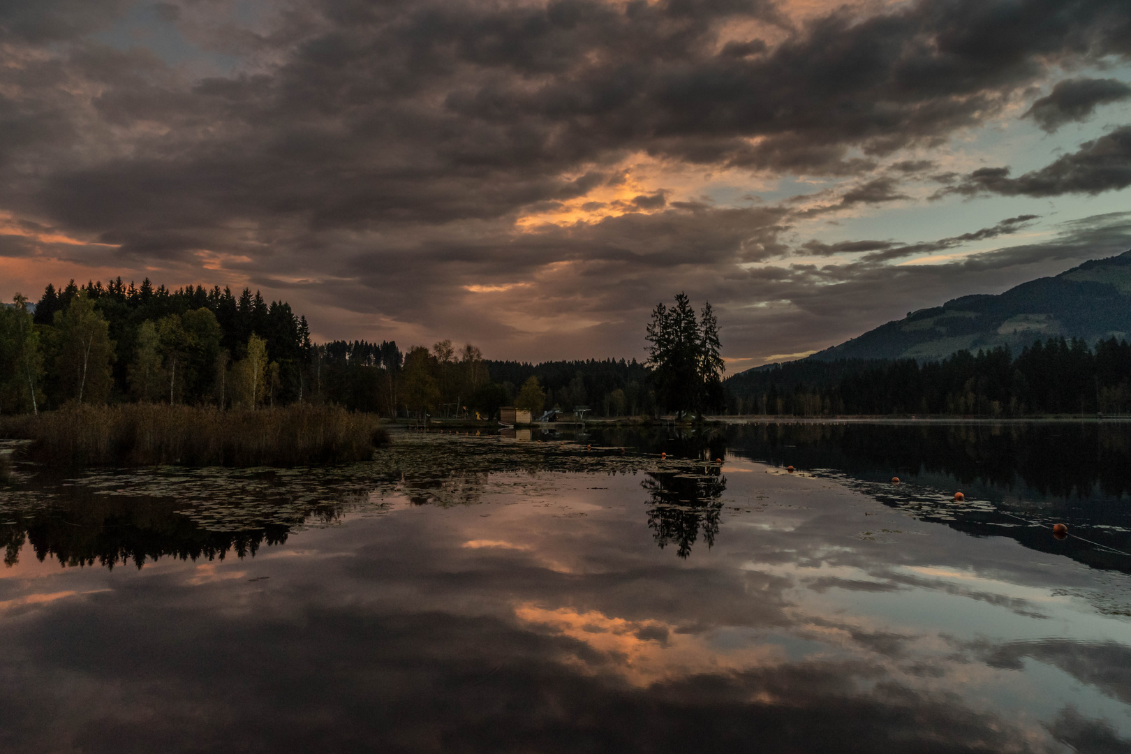 Morgenstimmung am Schwarzsee