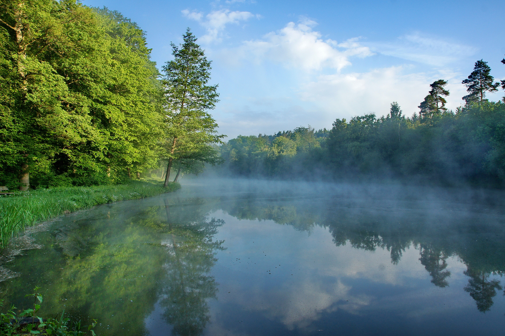 Morgenstimmung am See 1