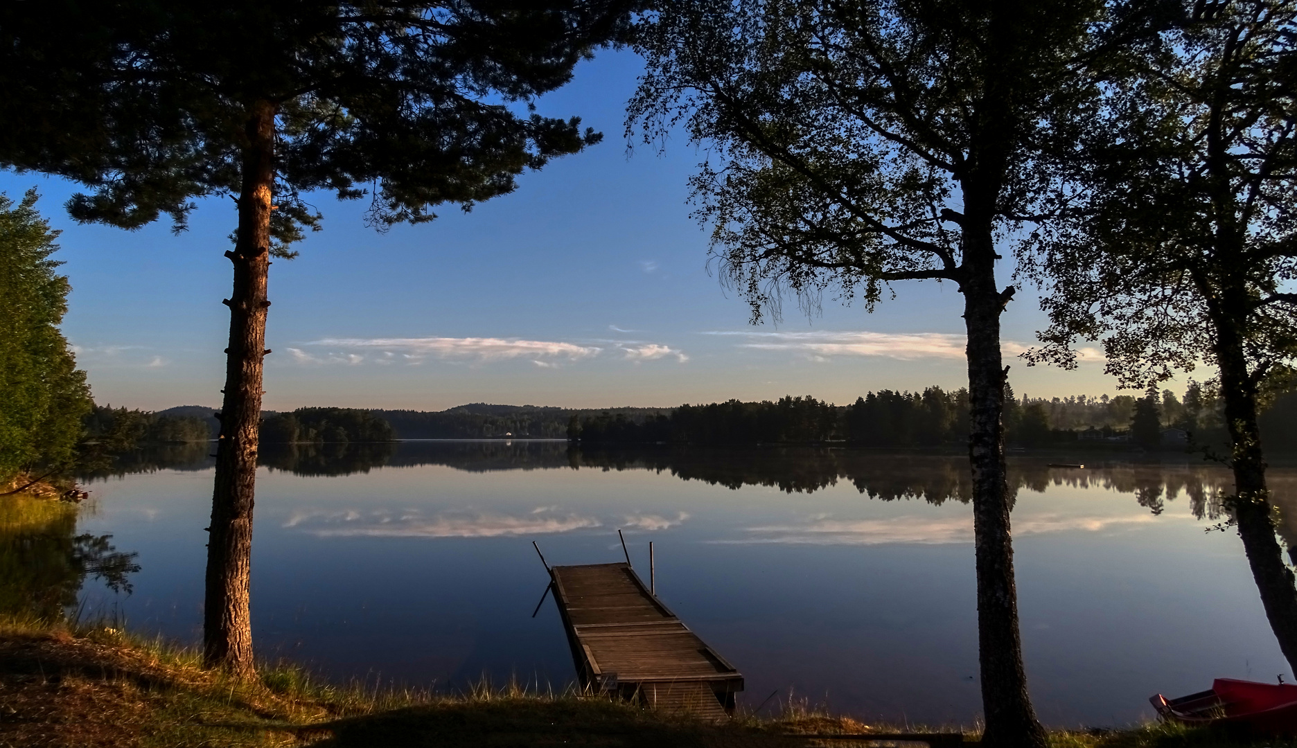 Morgenstimmung am See