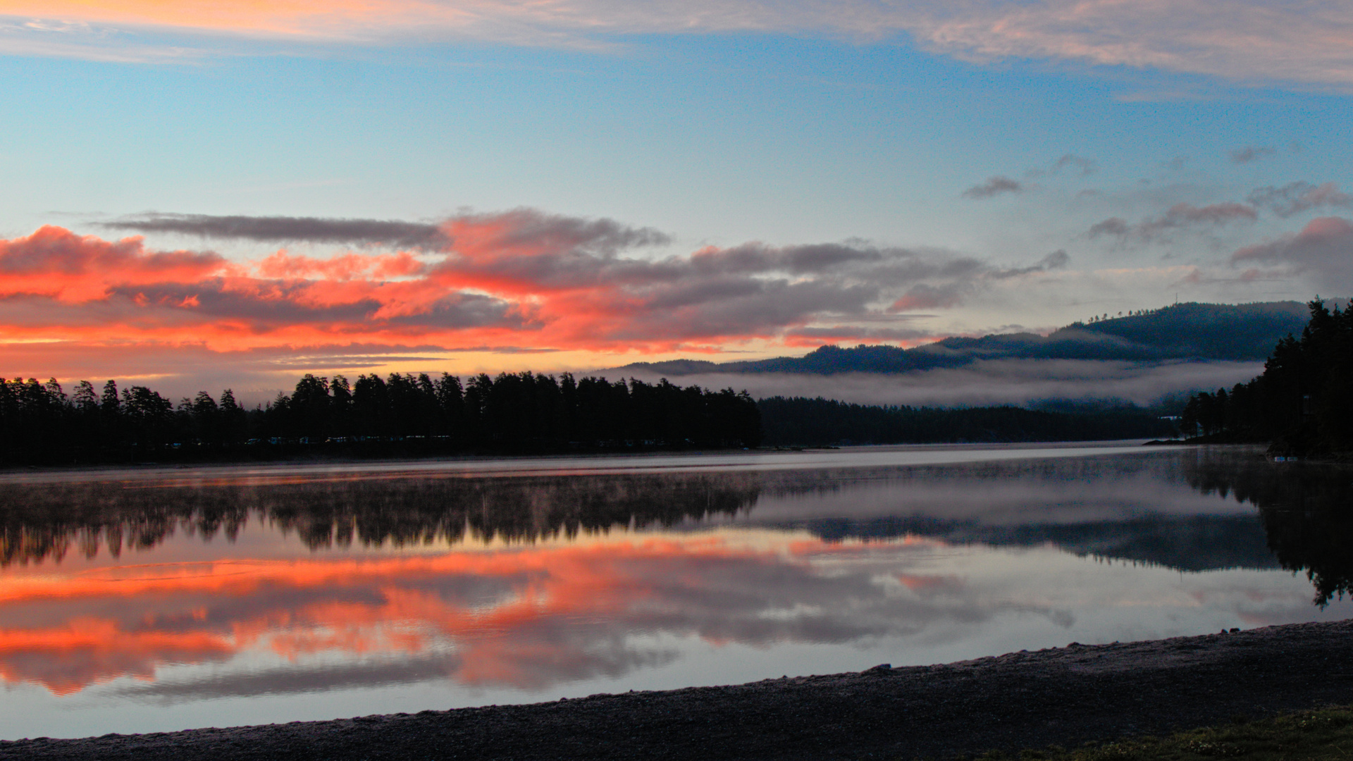 Morgenstimmung am See