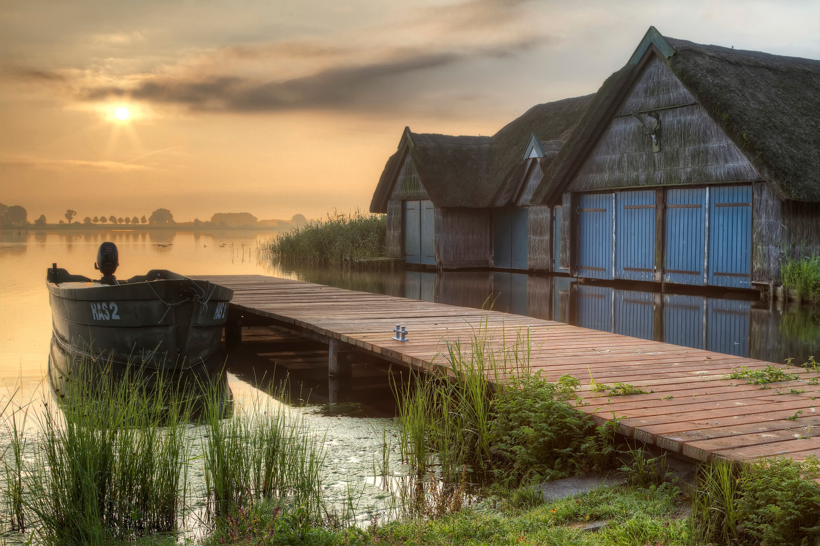 Morgenstimmung am See - Waterneverstorf