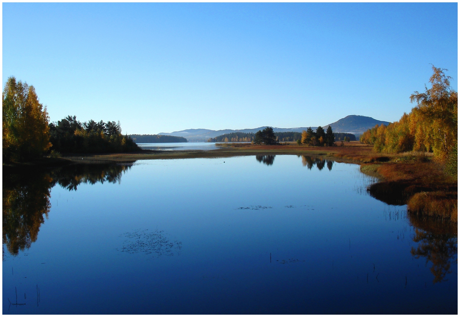 Morgenstimmung am Siljansee (2)