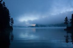 Morgenstimmung am Silsersee