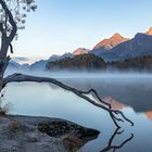 Morgenstimmung am Silsersee