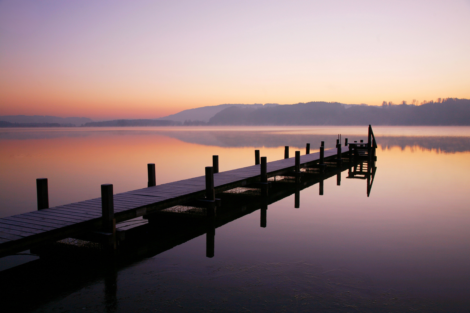 Morgenstimmung am Simssee