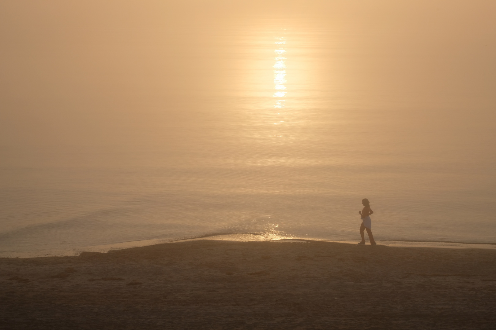 Morgenstimmung am Strand 