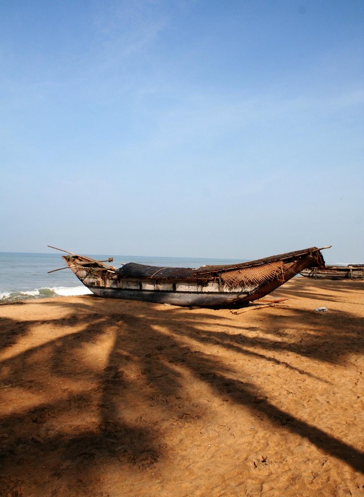 Morgenstimmung am Strand in Sri Lanka