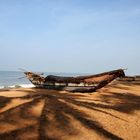 Morgenstimmung am Strand in Sri Lanka