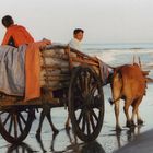Morgenstimmung am Strand von Myanmar