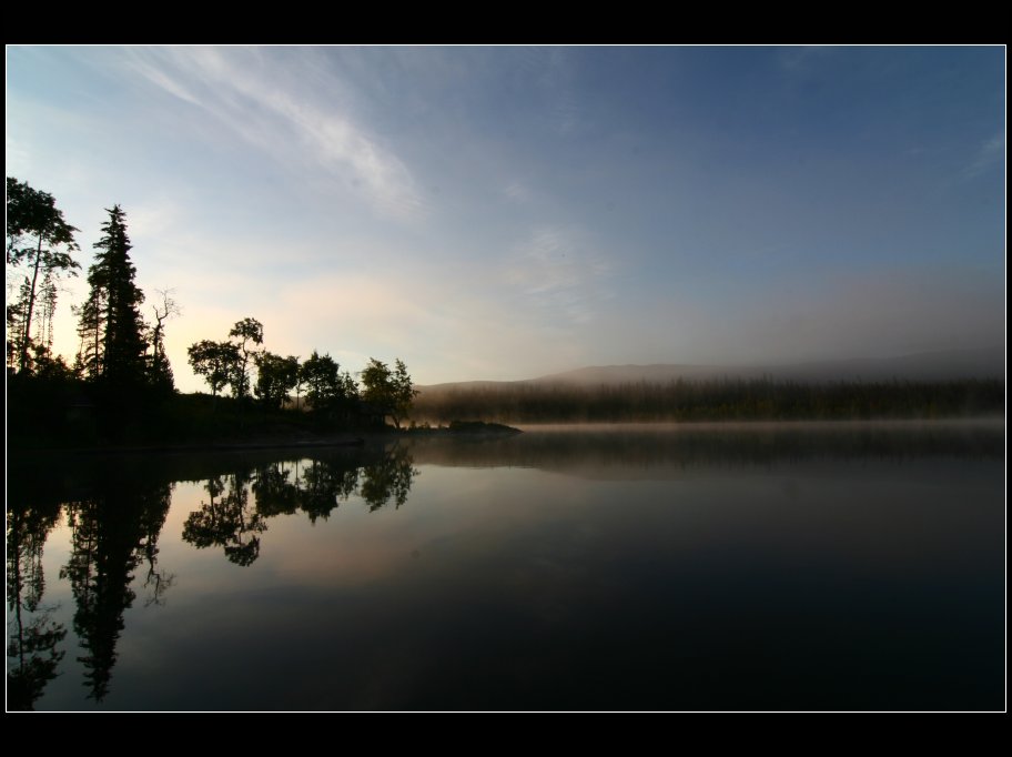 Morgenstimmung am Tetachuck Lake