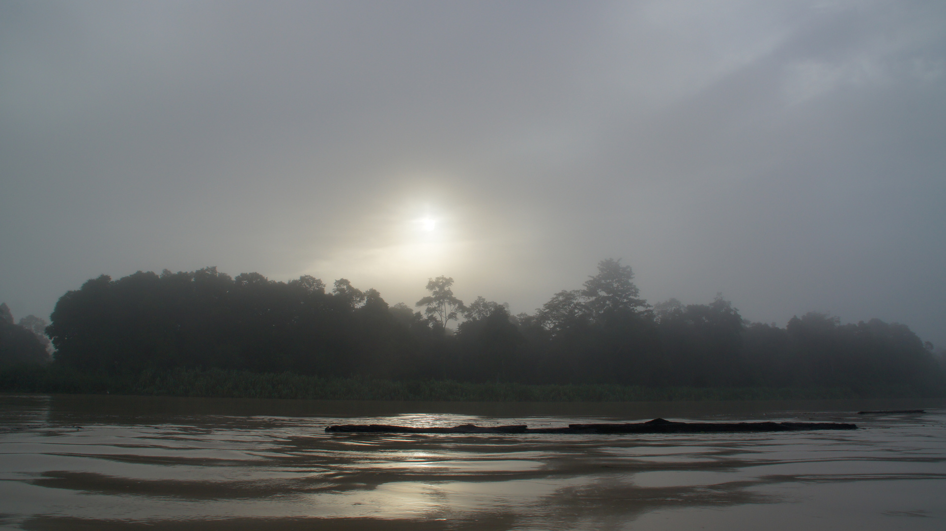 Morgenstimmung am Urwaldfluss