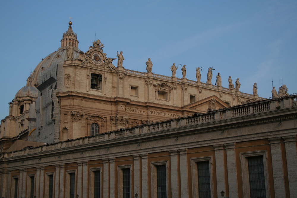 Morgenstimmung am Vatikan