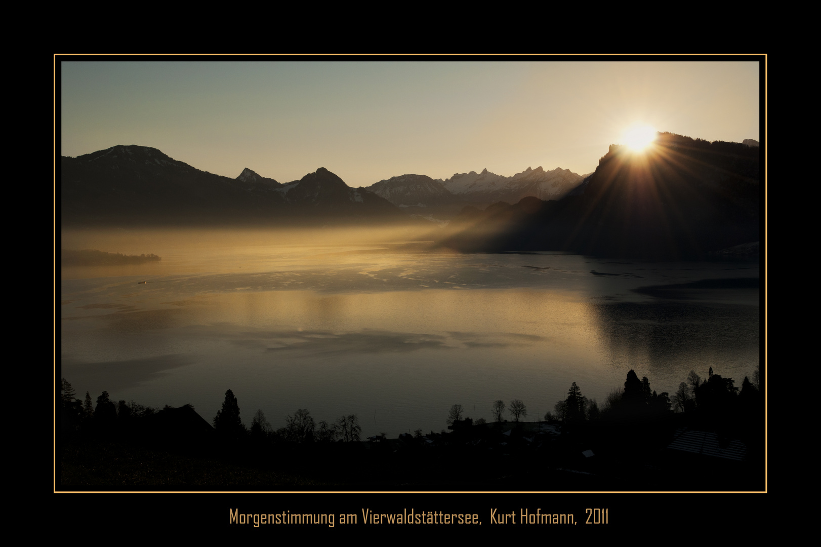 Morgenstimmung am Vierwaldstättersee