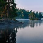 Morgenstimmung am Viken, Schweden