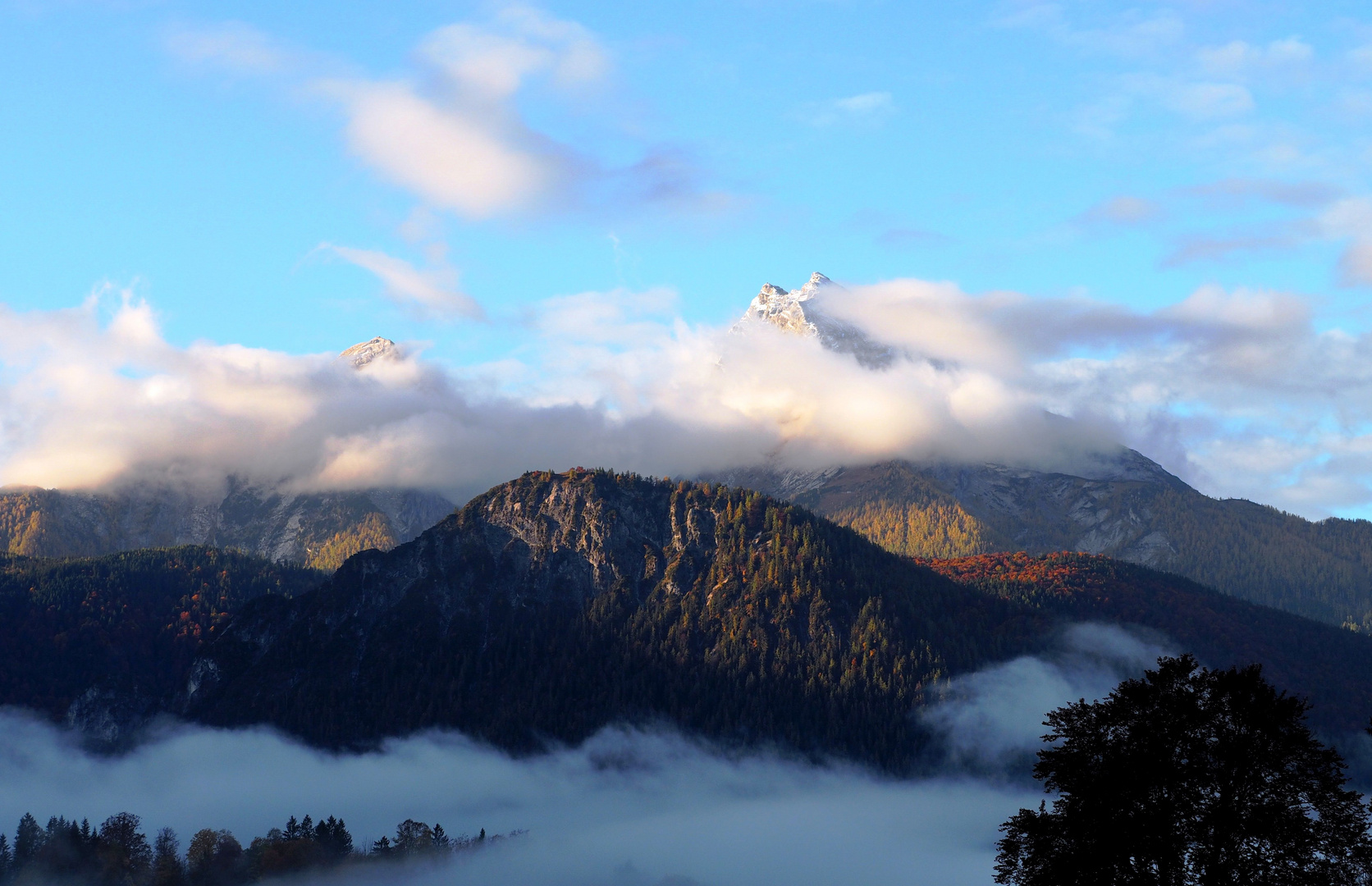 Morgenstimmung am Watzmann