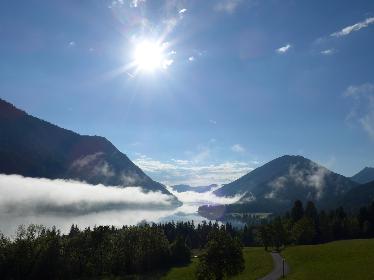 Morgenstimmung am Weißensee (Kärnten)