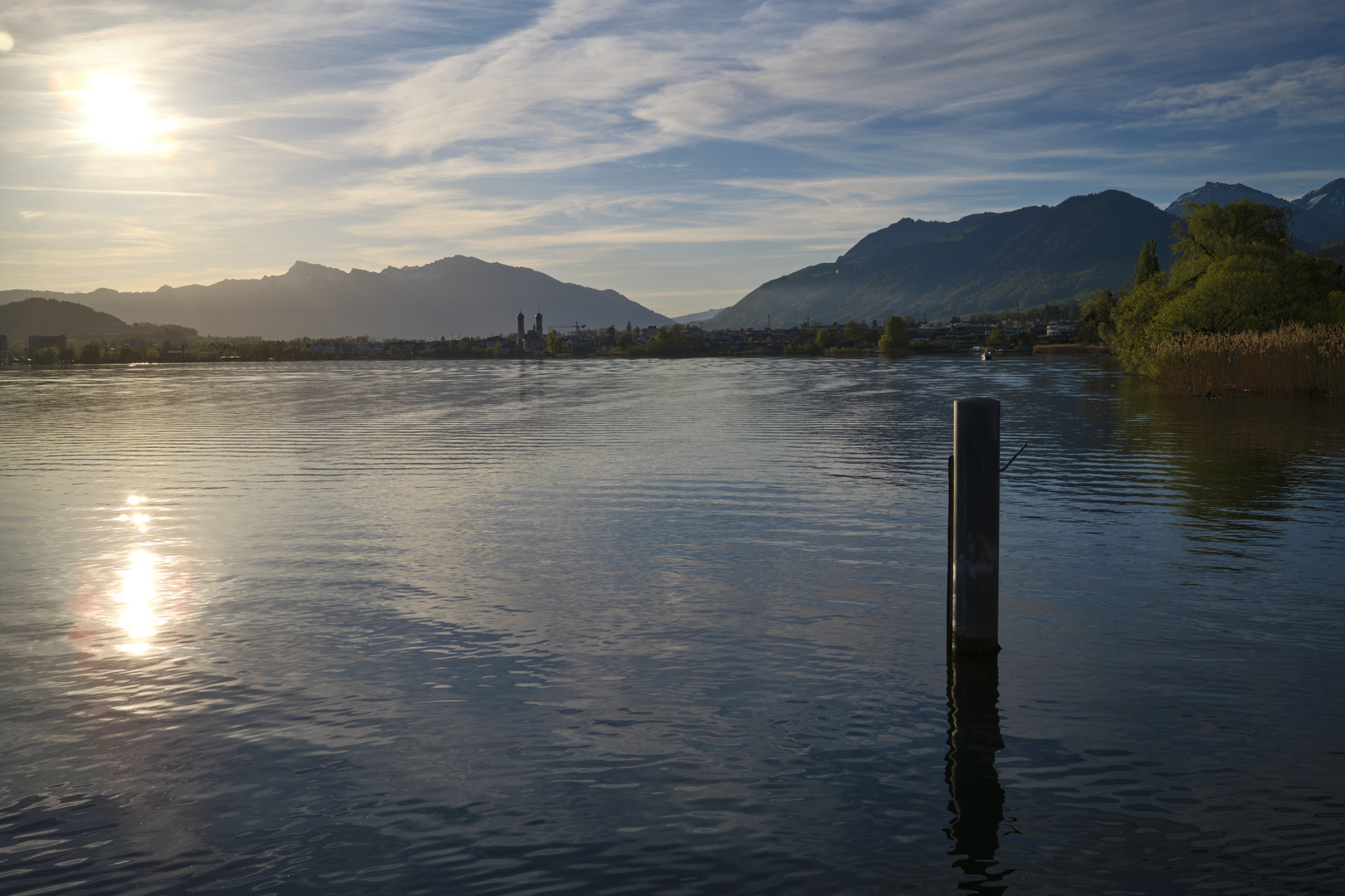 Morgenstimmung am Zürichsee