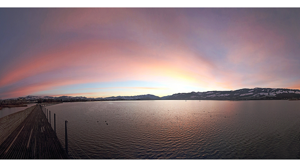 Morgenstimmung am Zürichsee