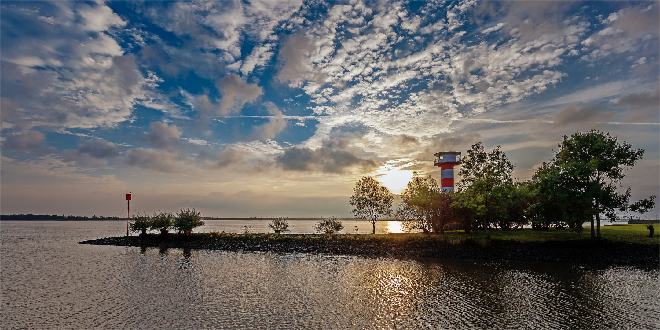 Morgenstimmung an der Elbe