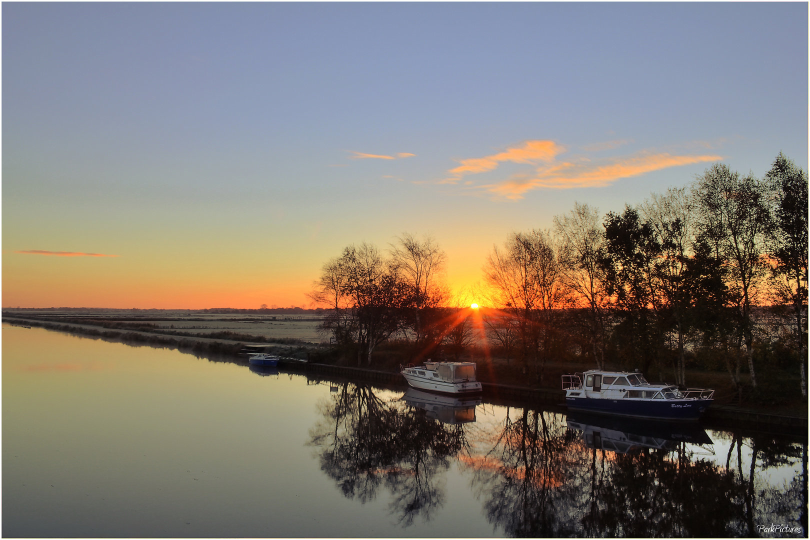 Morgenstimmung an der Geeste