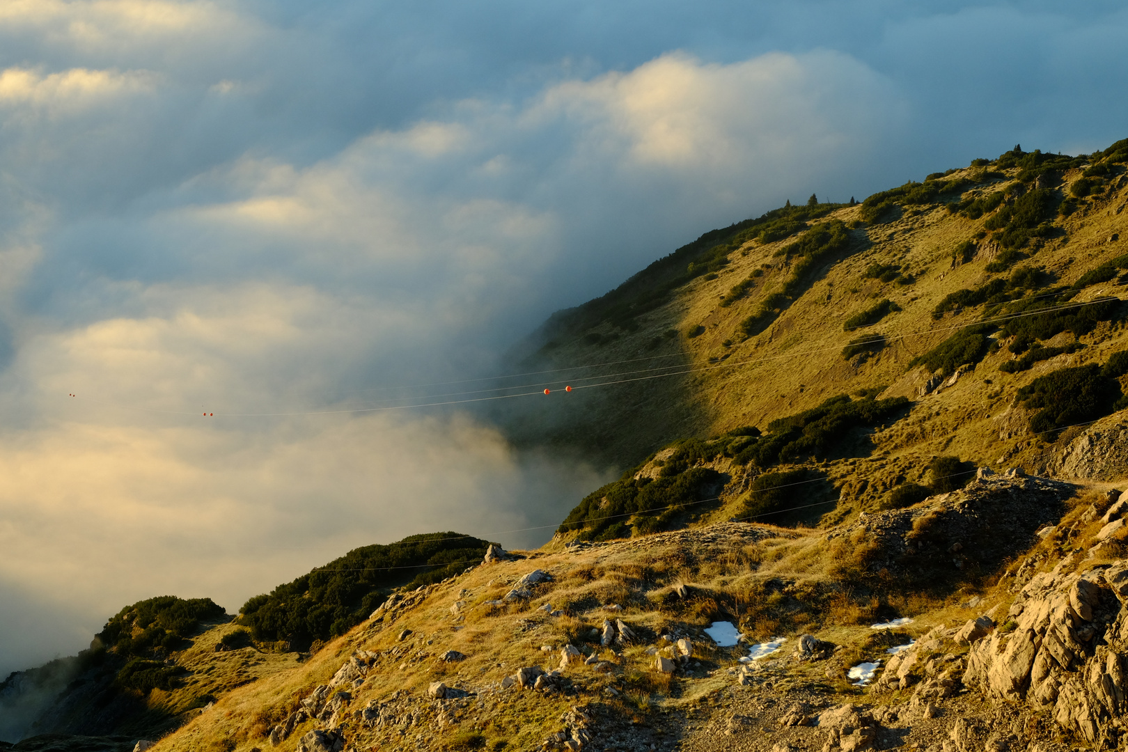 Morgenstimmung an der Göppinger Hütte