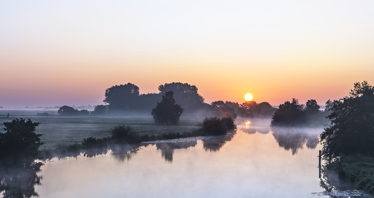 Morgenstimmung an der Hamme