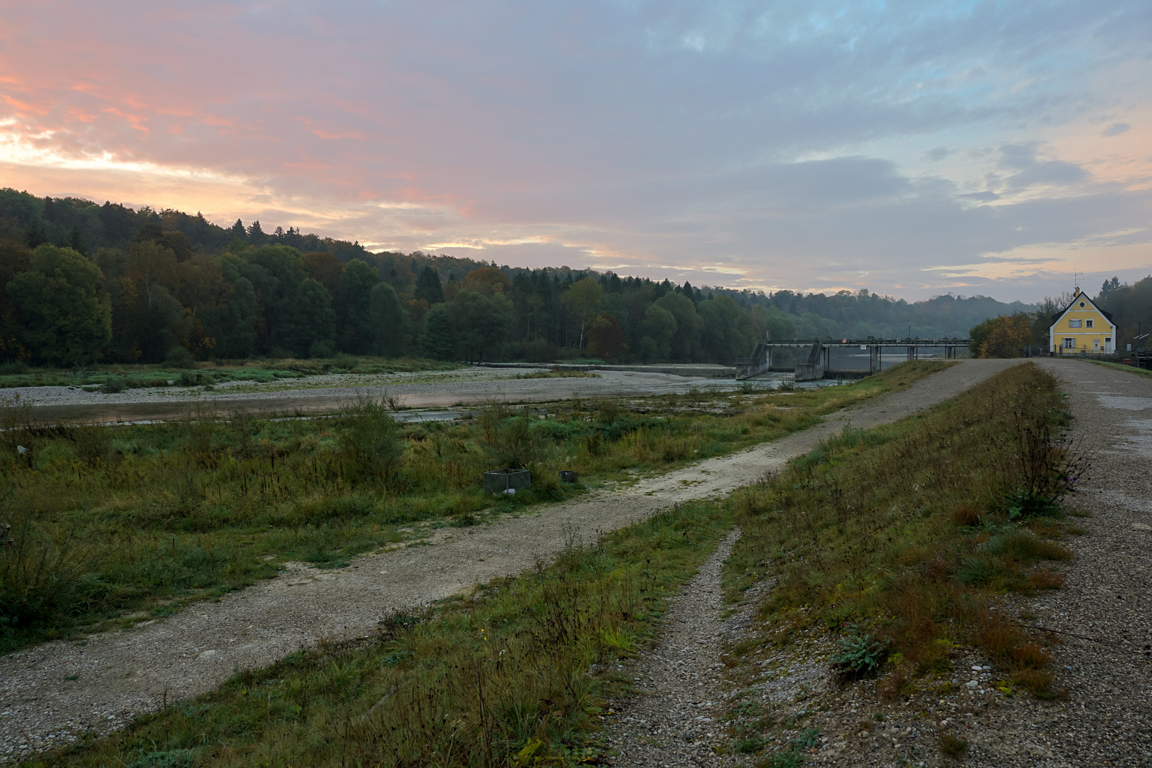 Morgenstimmung an der Isar