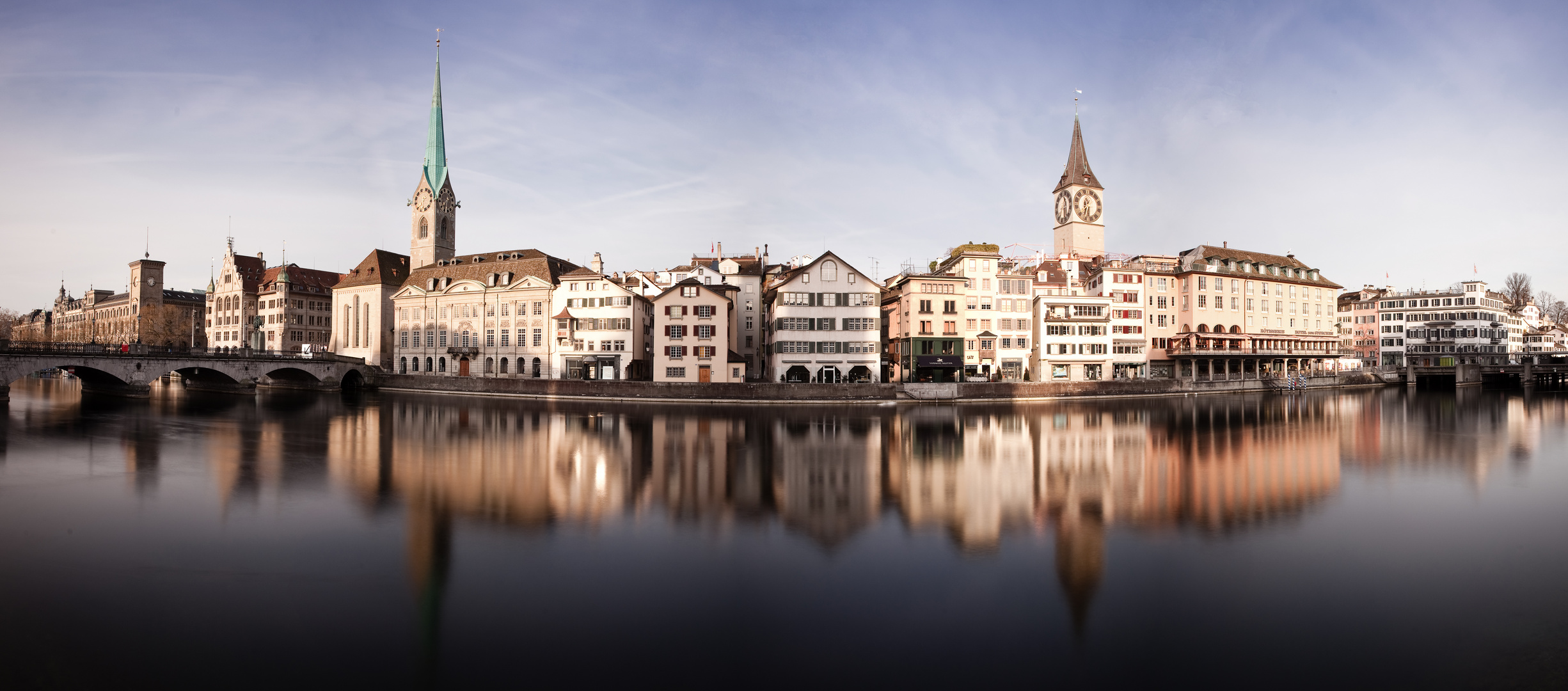 Morgenstimmung an der Limmat