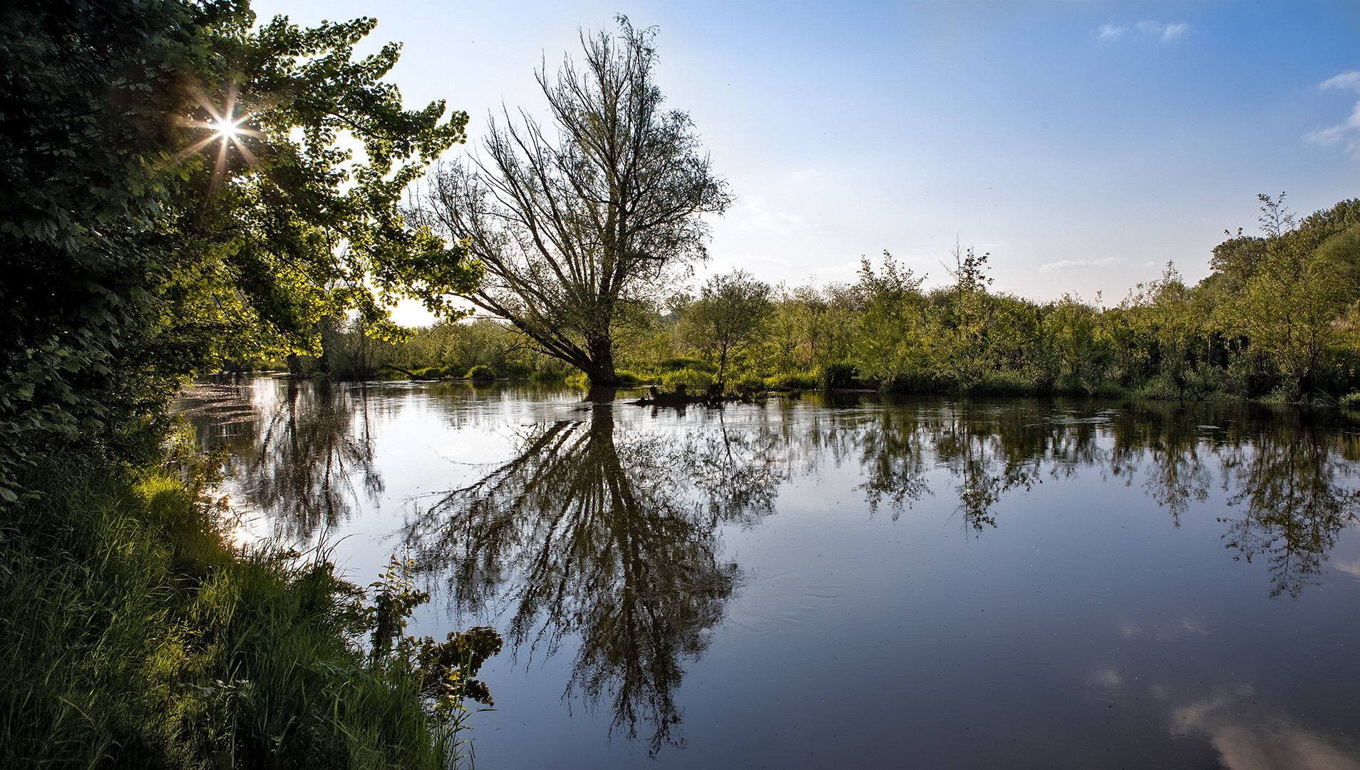 Morgenstimmung an der Lippe