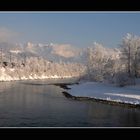 Morgenstimmung an der mittleren Salzach bei St. Johann im Pongau