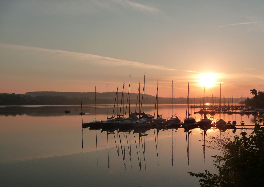 Morgenstimmung an der Möhnetalsperre