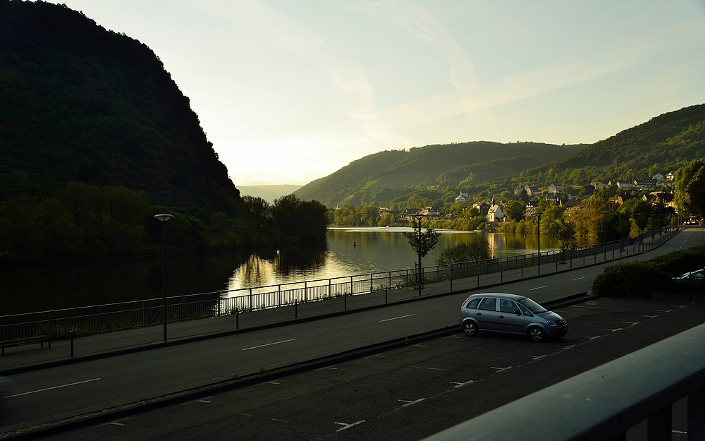 Morgenstimmung an der Mosel