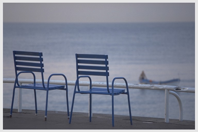 Morgenstimmung an der Promenade des Anglais