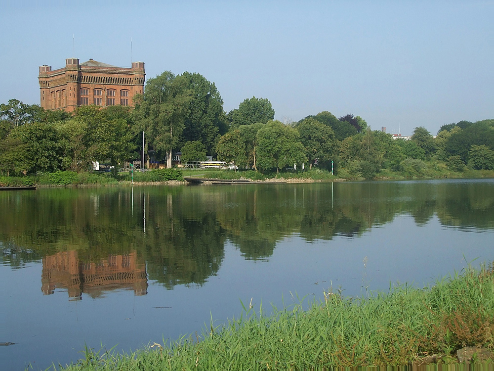 Morgenstimmung an der Weser